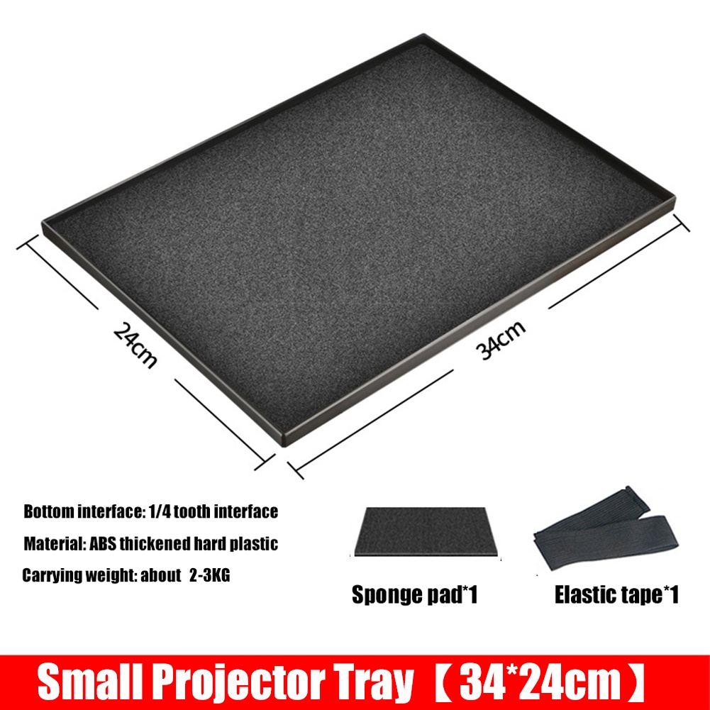 Khay Giá Đỡ Ba Chân Bằng Nhựa 1/4" Dành Cho Micro Máy Chiếu