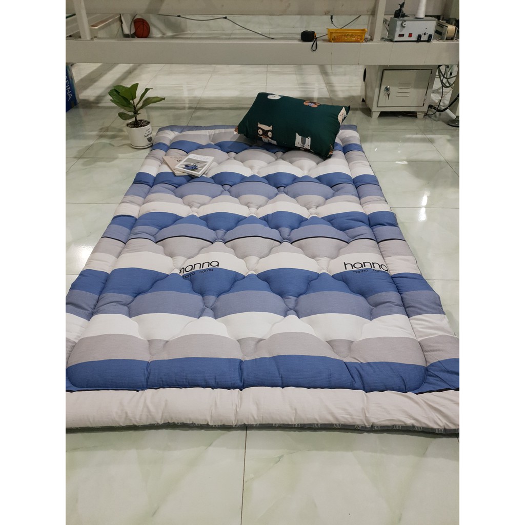 Topper nệm trải giường hoặc trải sàn 100% cotton bảo hành 1 năm