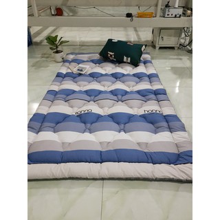 NỆM TRẢI SÀN KIÊM ĐỆM TRẢI GIƯỜNG TẶNG KÈM TÚI