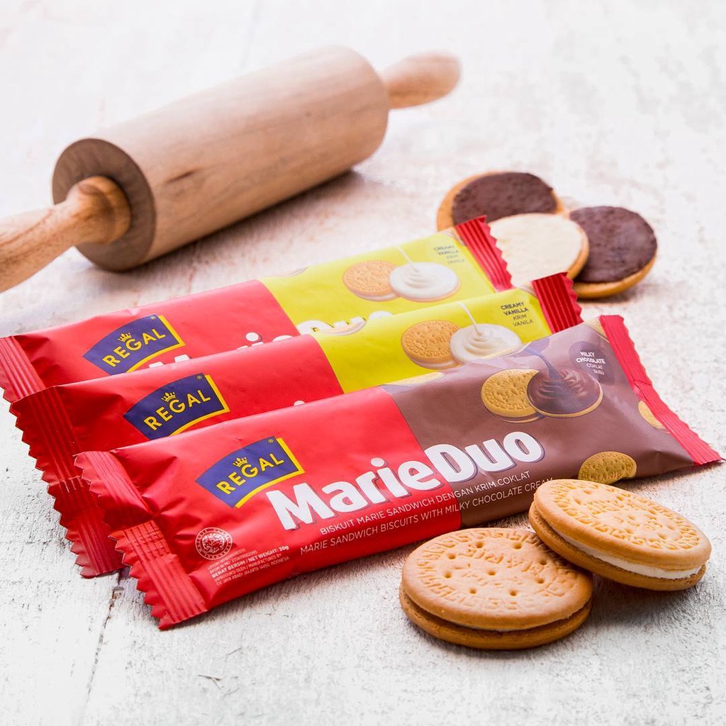 BÁNH QUY REGAL MARIE KEM VANILLA