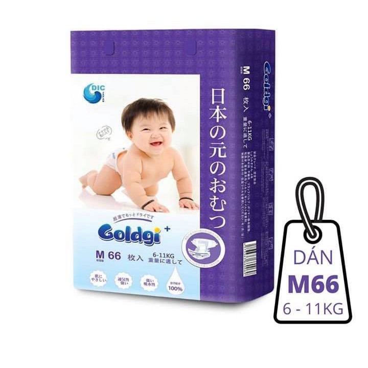 [Goldgi Mẫu mới 2021- Kèm quà] Bỉm dán/quần Goldgi+ size Nb92/S84/M66/M60/L56/L48/XL46/XL44/XXL34