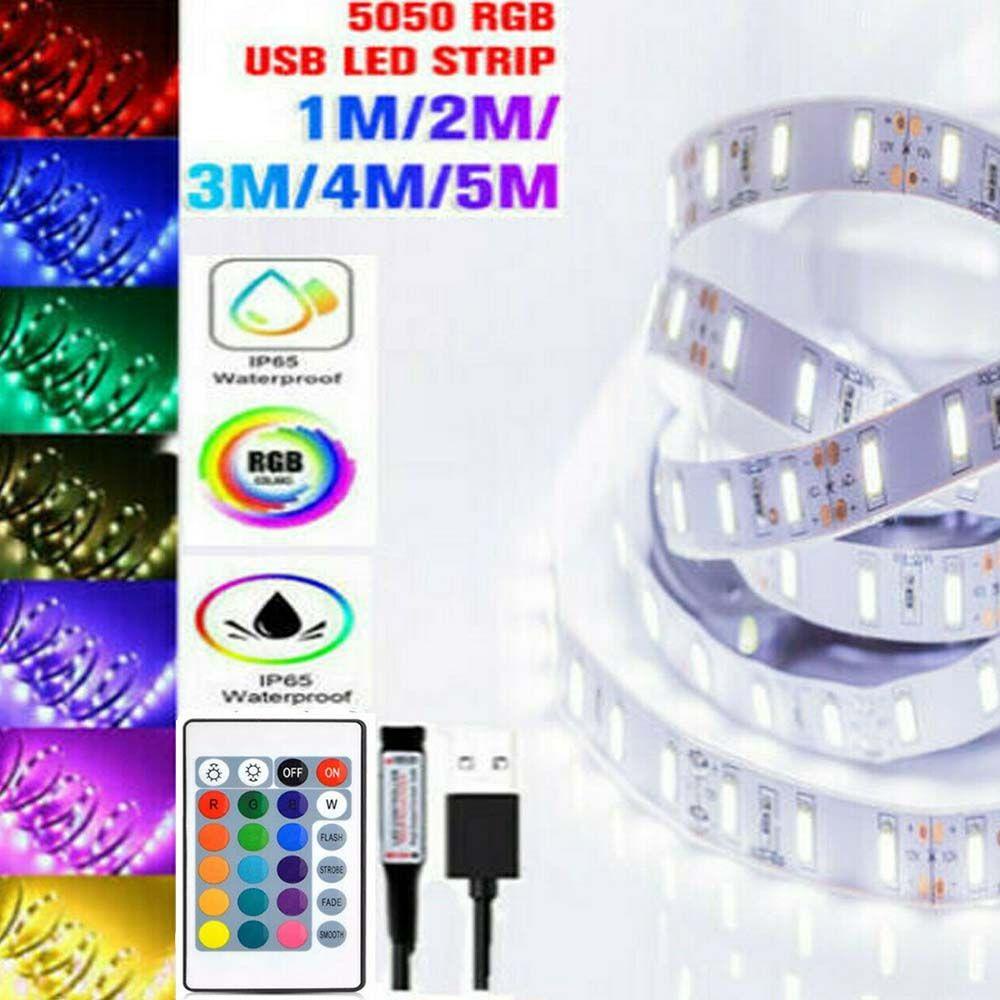 BORAG Dây Đèn LED Thay Đổi Màu Sắc 5050