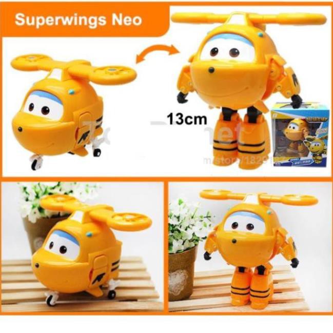 Robots super wings mô hình nhân vật NEO máy bay cỡ lớn