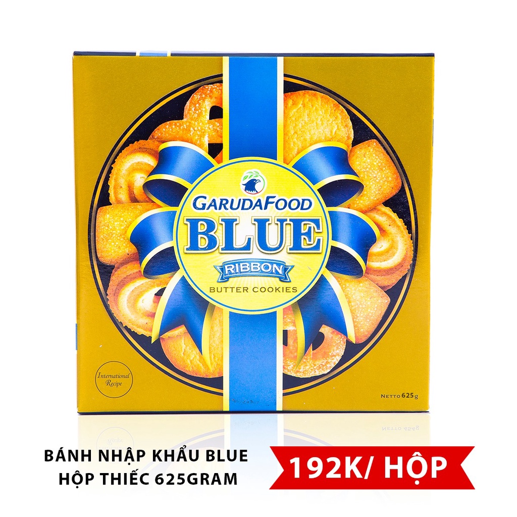 Bánh hộp thiếc Blue 625g