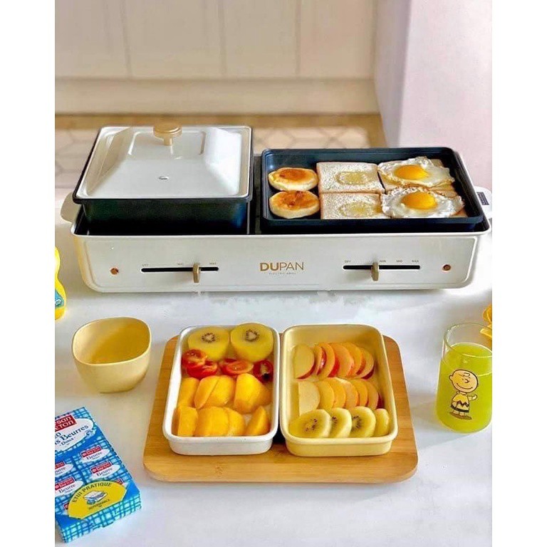 Nồi lẩu nướng DUPAN 2 in 1 Nội địa Hàn [CHÍNH HÃNG]
