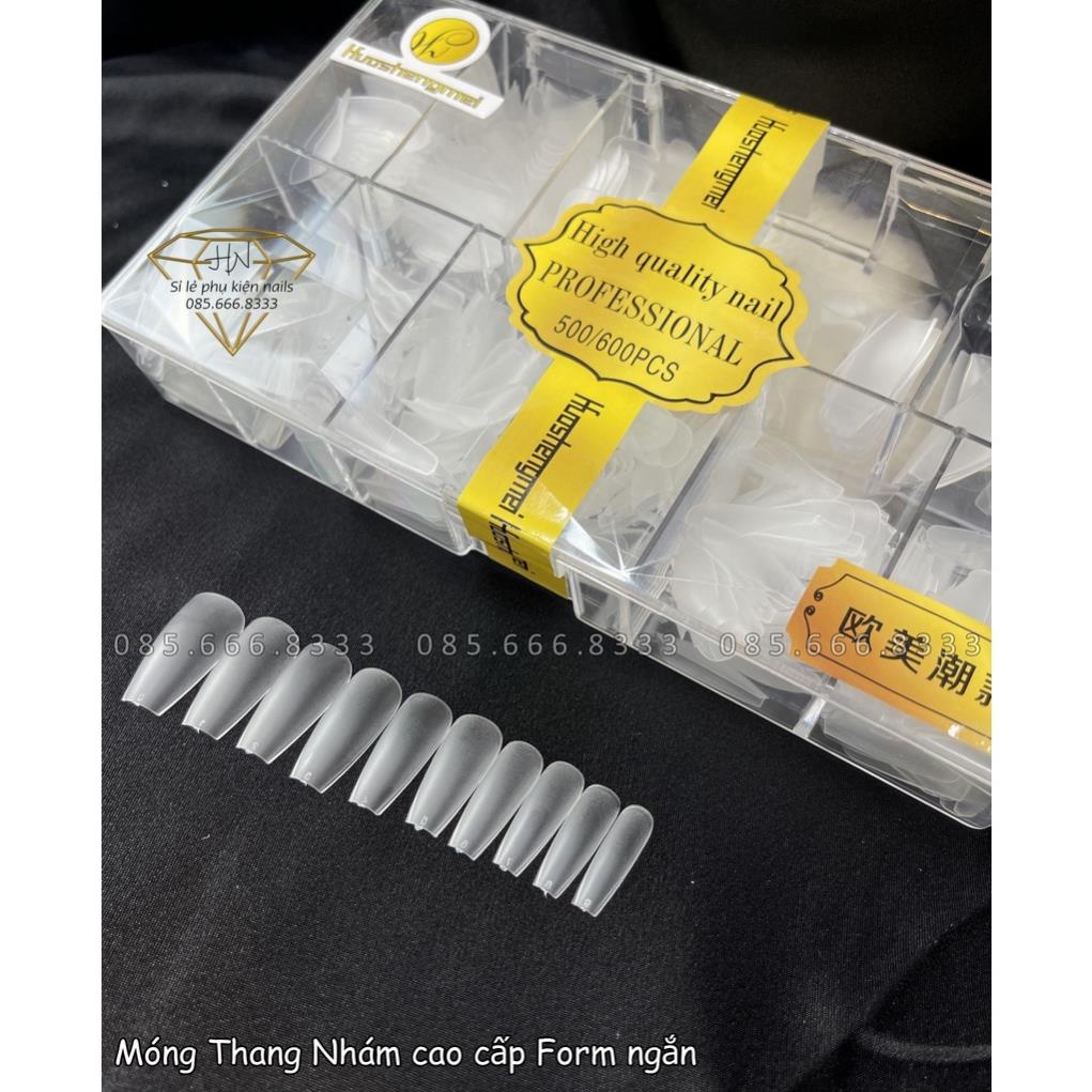 Móng Úp HSM Vuông, Nhọn, Thang, Bầu, Tròn Nhám HSM tem mới cao cấp nhất
