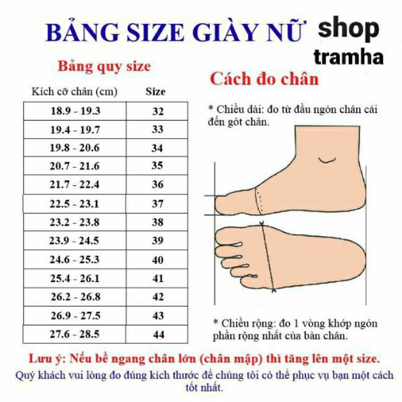 Giày sandal bảng ngan cao 3phân size từ 32 đến size 43