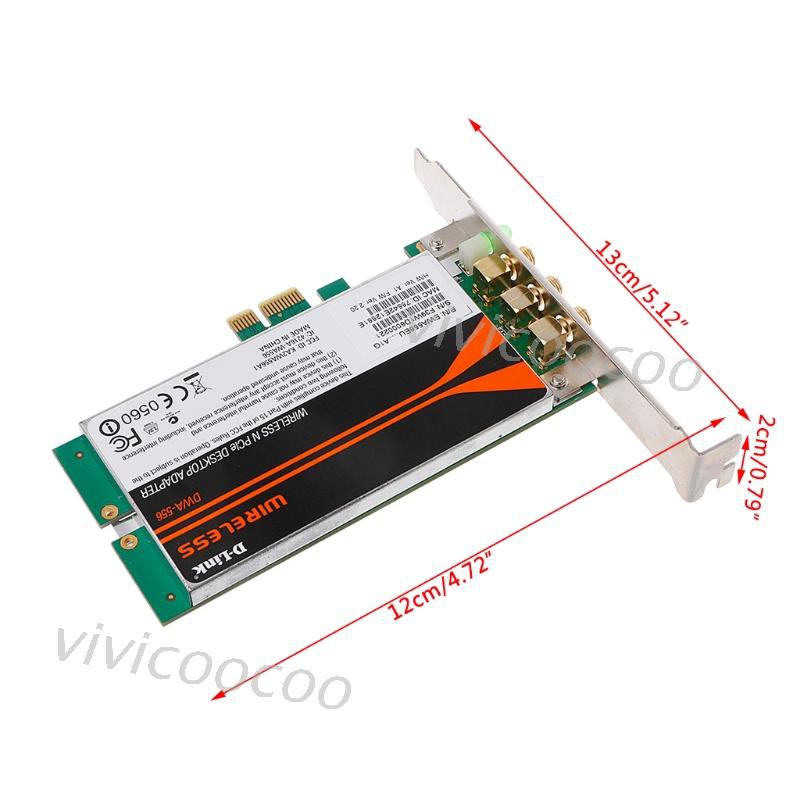 Card Wifi Không Dây Dwa-556 Xtreme N Pci-E