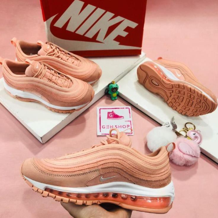 [Real] Giày Nike Chính Hãng Air Max 97 pink chính hãng [hàng đẹp ] . 2021