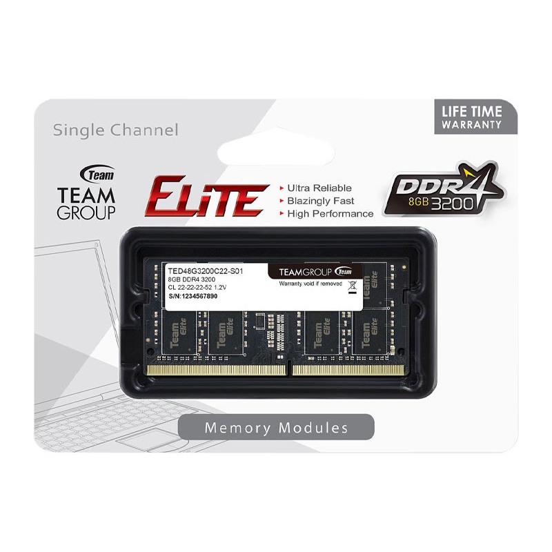 Ram Teamgroup Laptop Elite 8GB DDR4 3200