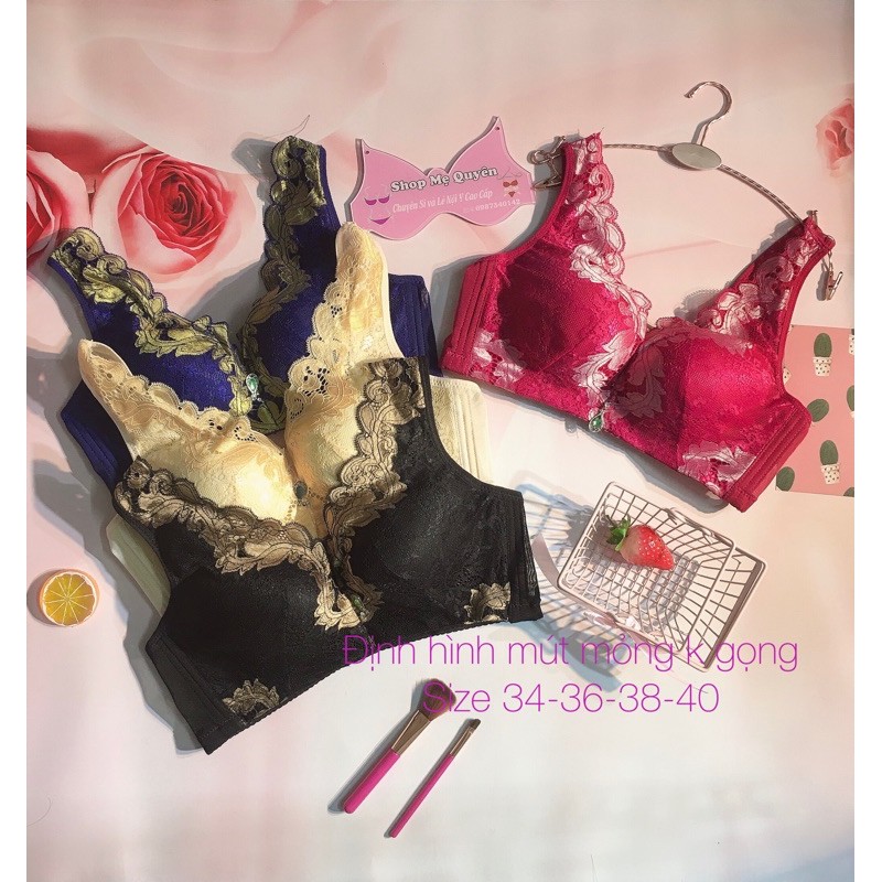 [ĐỊNH HÌNH] ÁO NGỰC REN DÂY LIỀN ÔM GỌN VÒNG 1