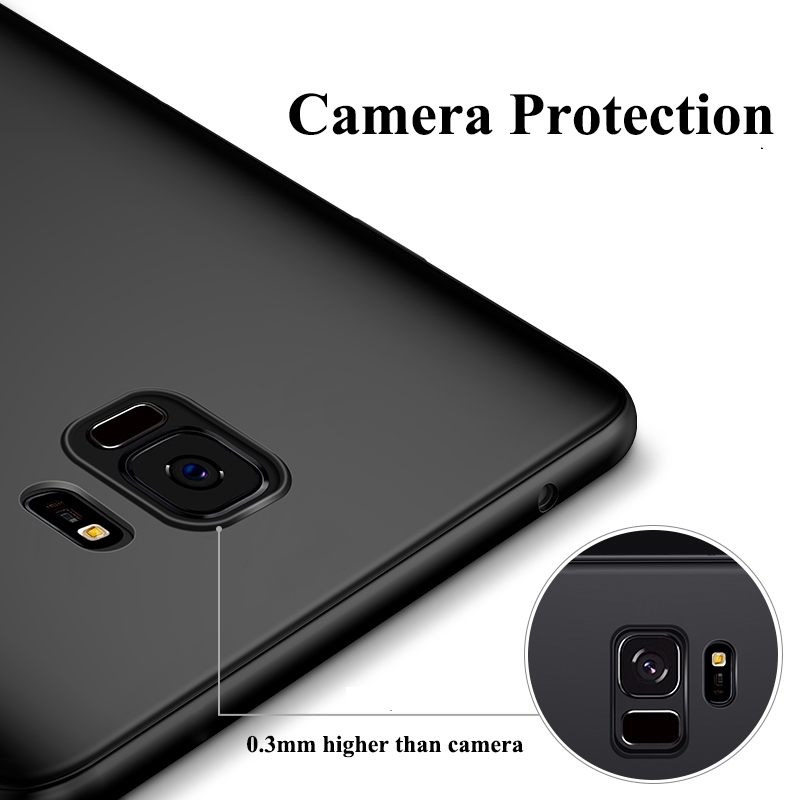 Ốp điện thoại dẻo nhám siêu mỏng độc đáo cho Samsung Galaxy A6 A8 Plus 2018 A8S A6S