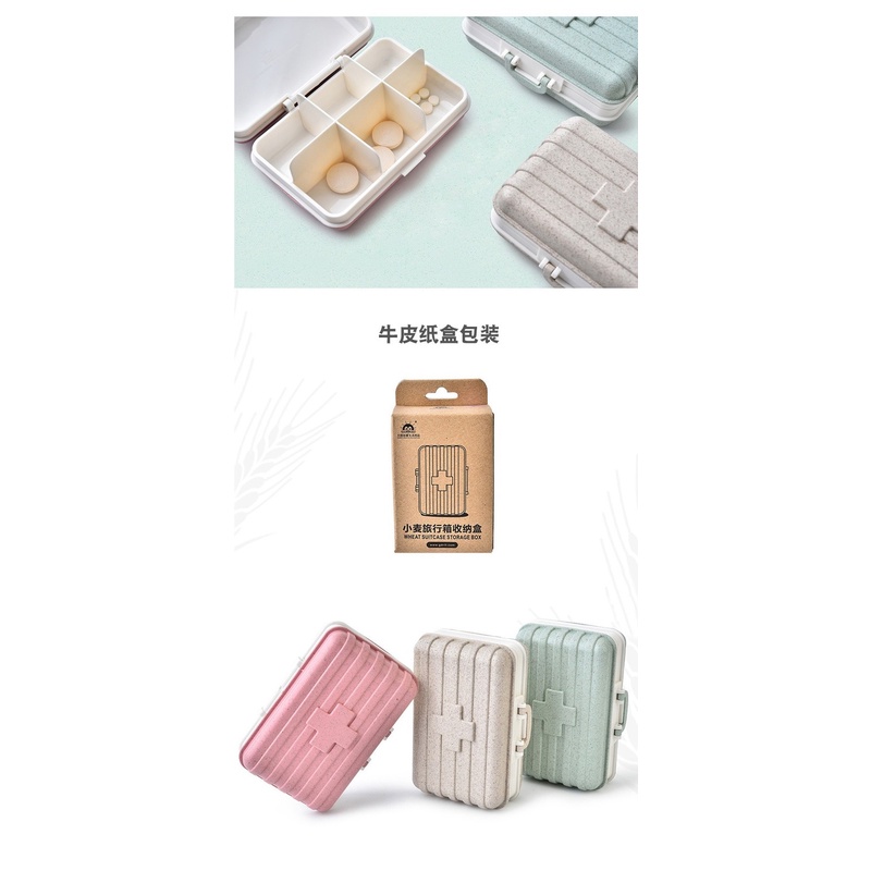 Hộp đựng thuốc mini nhỏ gọn tiện lợi