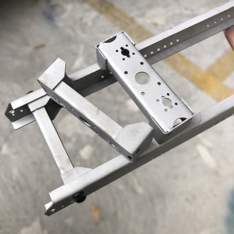 Tà vẹt đuôi DPS chất liệu thép không gỉ phù hợp các loại xe tamiya-lesu-DIY