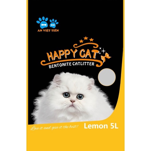 Cát vệ sinh cho mèo HAPPY CAT túi 10 lít