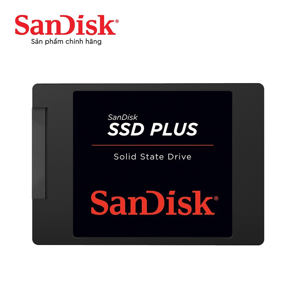 Ổ cứng SSD Sandisk Plus 120Gb SATA III - Hãng phân phối chính thức