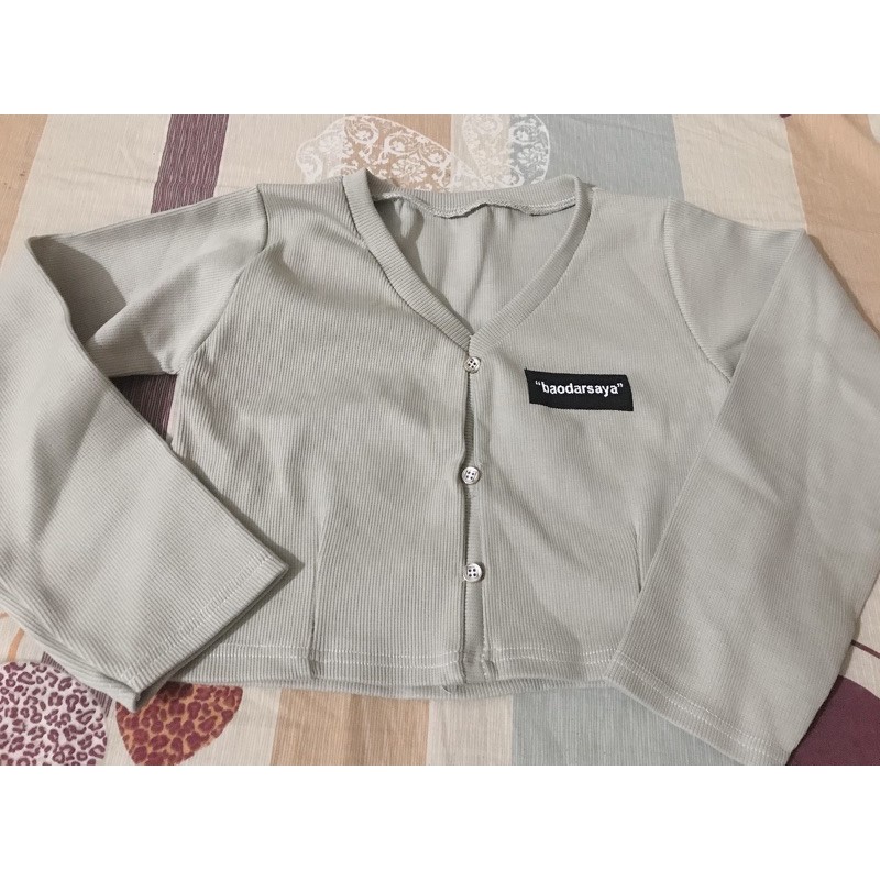 Áo croptop dài tay