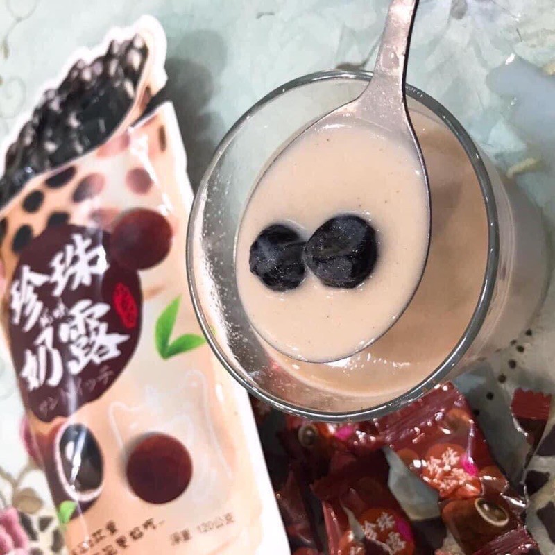 GÓI 120gr KẸO TRÀ SỮA TRÂN CHÂU THƠM NGON