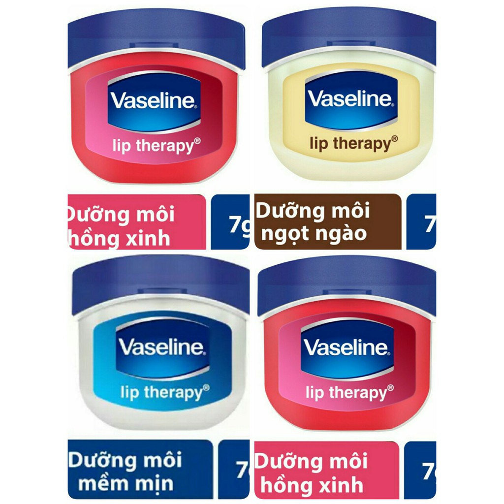 Sáp Son Dưỡng Môi Hồng Xinh Vaseline Lip Therapy Rosy / Organic 7g