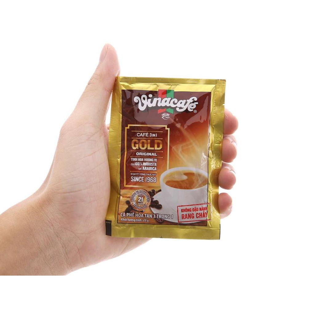 Vinacafe Gold Cao Cấp 24 gói x20gr