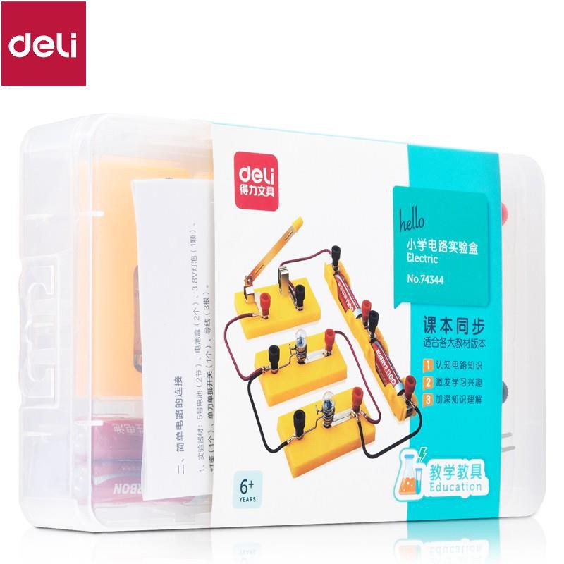 Bộ đồ chơi học điện Deli - Giúp bé phát triển trí não - 74344 [Deli]