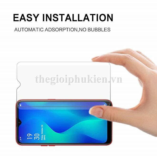 Tấm dán kính cường lực Realme C2 hiệu Glass chống vỡ, chống xước màn hình( giá sỉ )