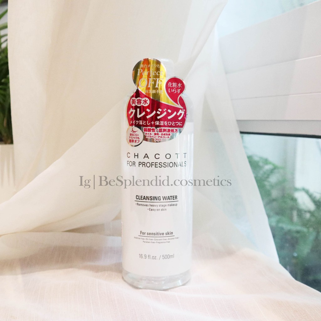 CHACOTT for Professional - Nước tẩy trang Cleansing Water