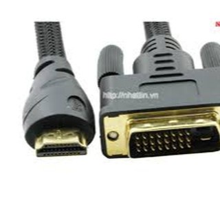 [Mã ELHACE giảm 4% đơn 300K] Cáp HDMI to DVI 24 +1 Arigatoo (Loại tốt) - Hàng Chính Hãng - Truyền dẫn tốt