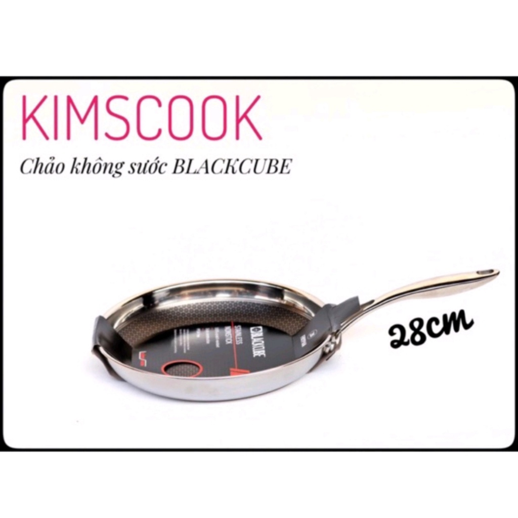 Chảo Noon Song inox 3 lớp đáy từ chống dính 2 mặt KIMS COOK