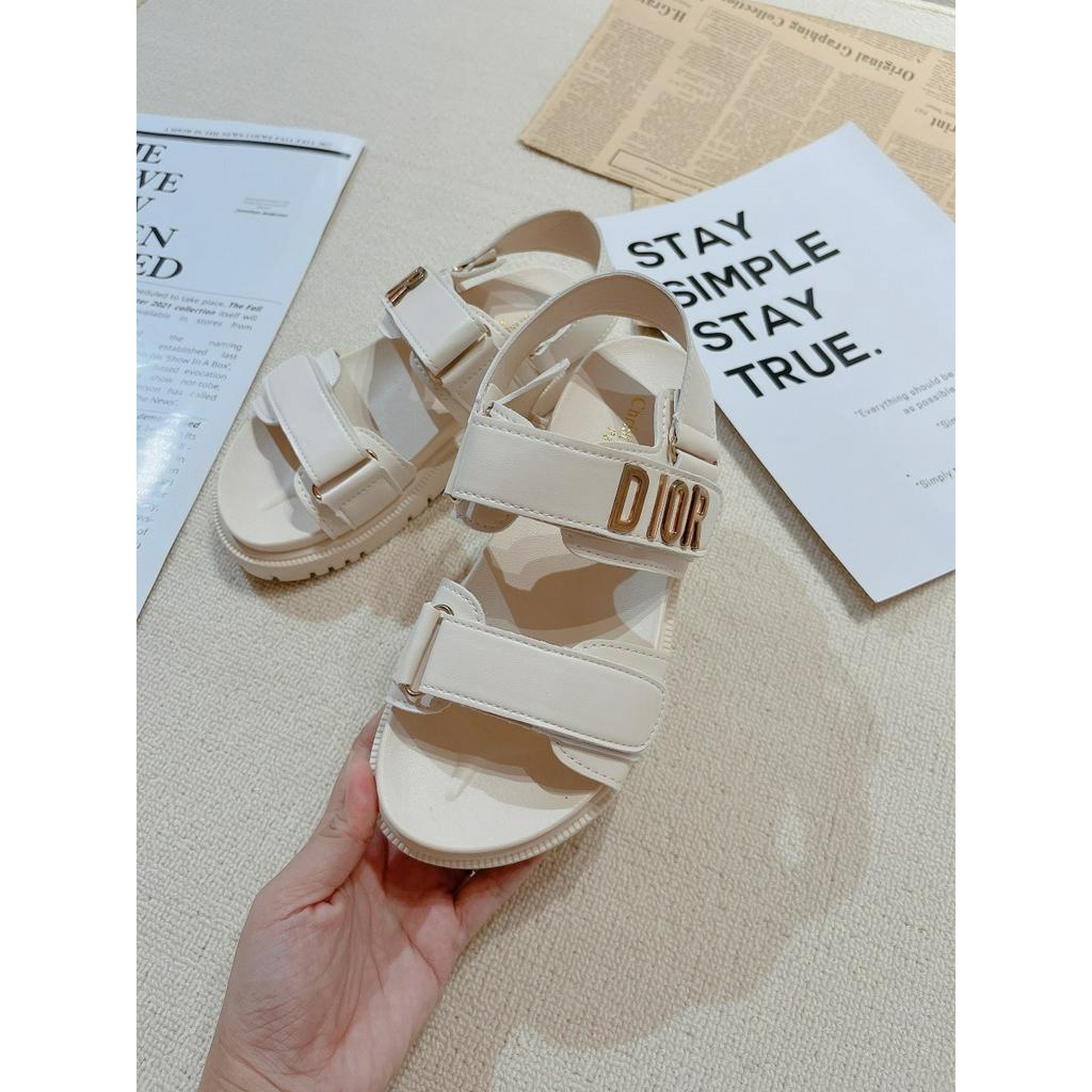 Giày Sandal nữ hai quai Đì or đế nâng chiều cao 3cm siêu êm đẹp thời trang hàng fullbox xịn đẹp Quảng Châu