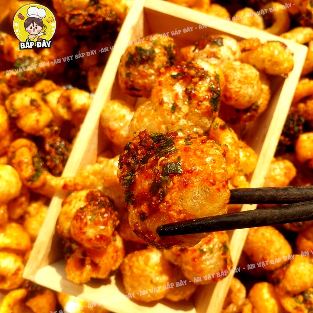 Da Heo Mắm Hành 160g, Loại Ngon Đậm Vị Thơm Giòn - Đồ Ăn Vặt Bắp Đây Sài Gòn | BigBuy360 - bigbuy360.vn