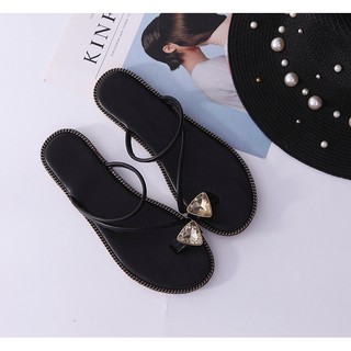 Sandal nữ đính đá kiểu dáng hàn quốc