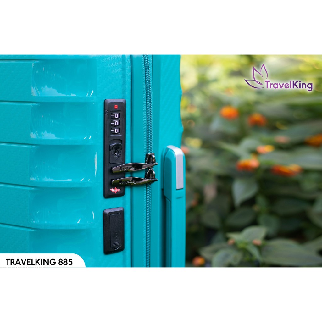 Vali kéo du lịch cao cấp TRAVELKING-885 kích thước 20, 24 inch chính hãng Hùng Phát - Bảo hành 5 năm
