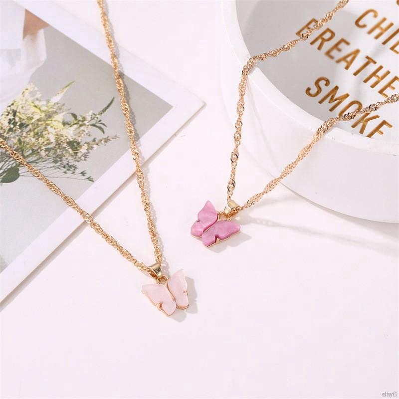 Dây chuyền hình bướm thiết kế xinh xắn thời trang cho nữ