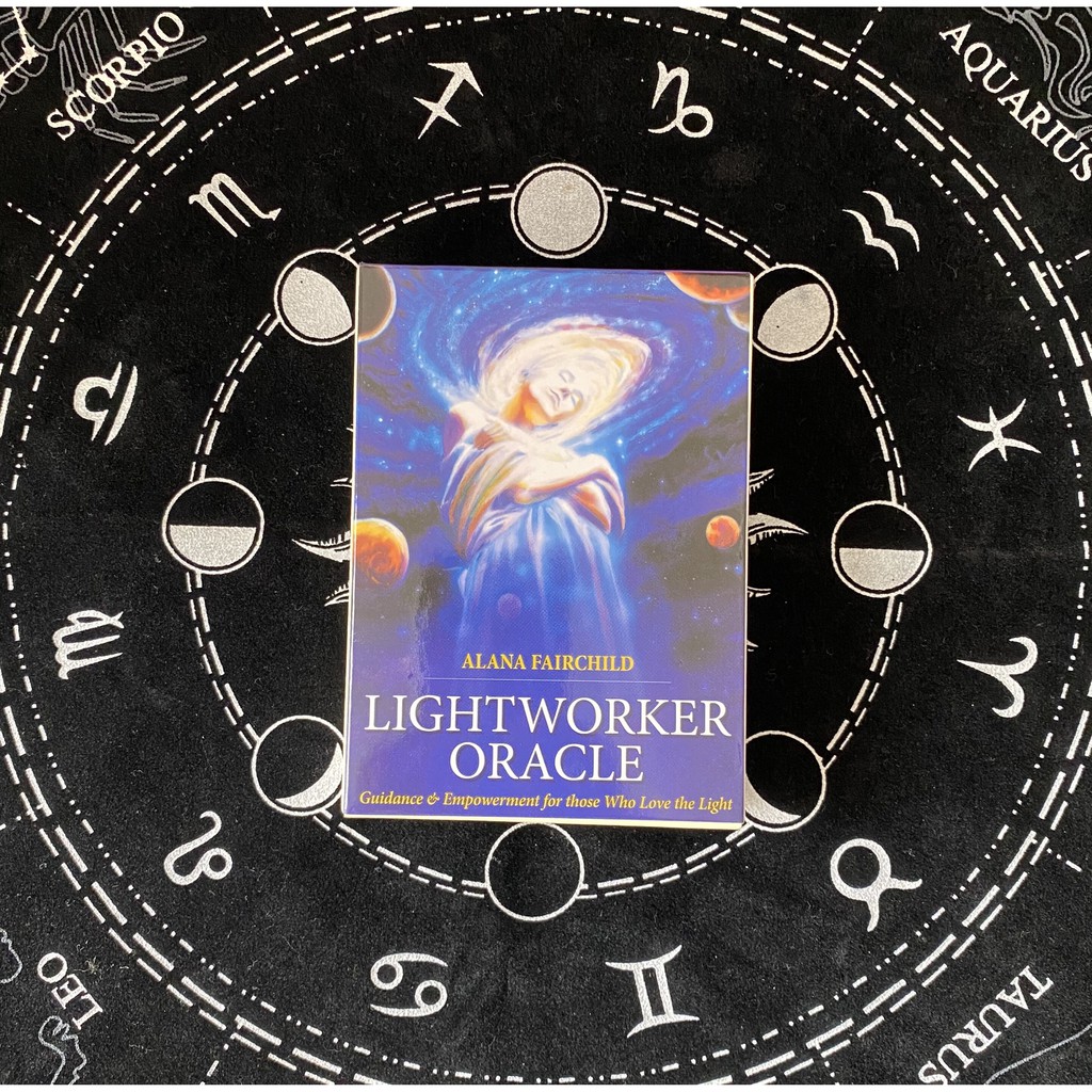 Bộ Tarot Lightworker Oracle M8 Bài Bói New