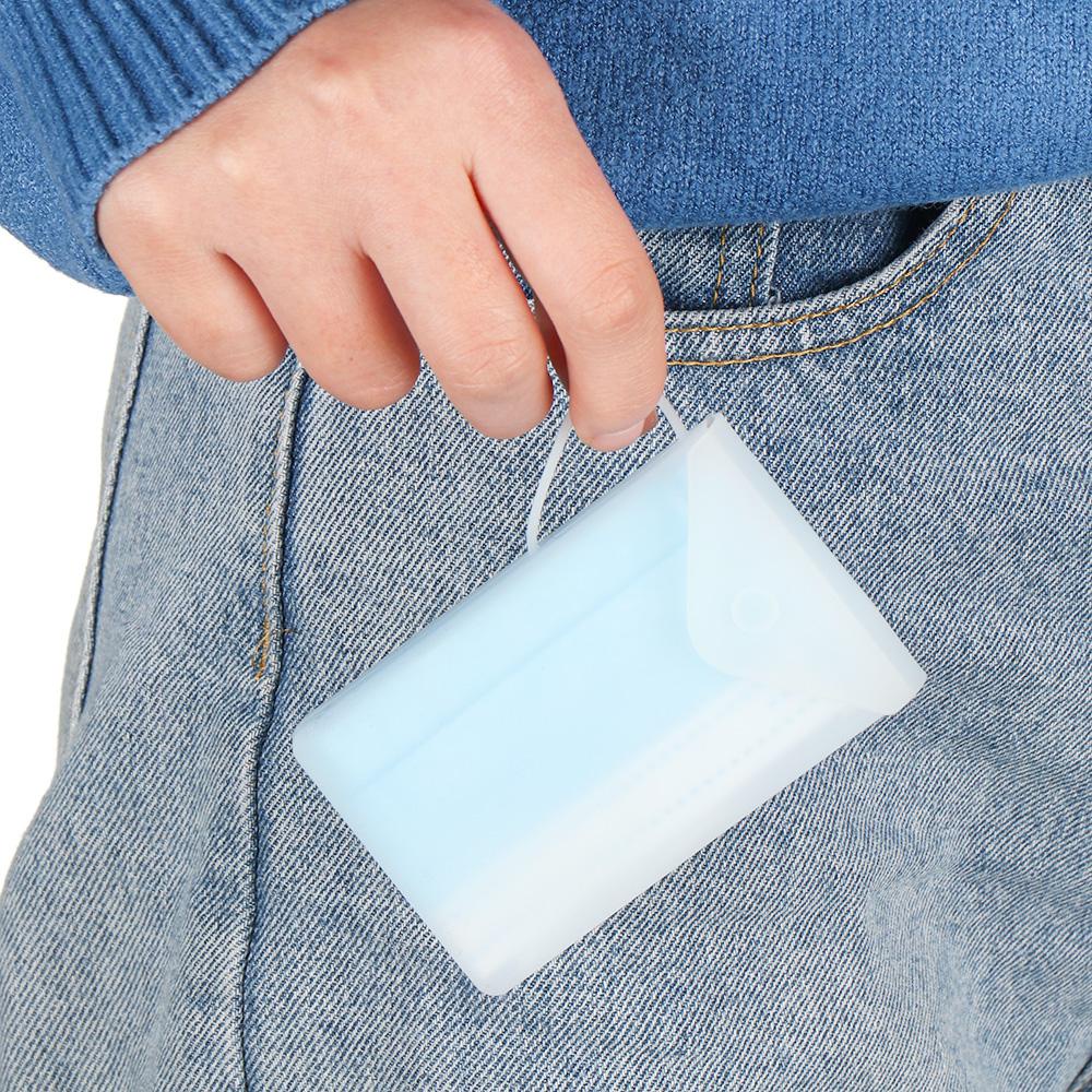 Hộp Silicone Đựng Bảo Vệ Mặt Tạm Thời