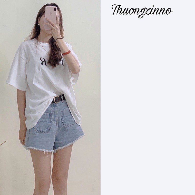 [Ảnh thật/Video] Áo Phông Tay Lỡ -Hàng Cao Cấp Form To Rộng Phong Cách Trẻ Trung Chất Liệu Thun Cotton Dày Mịn