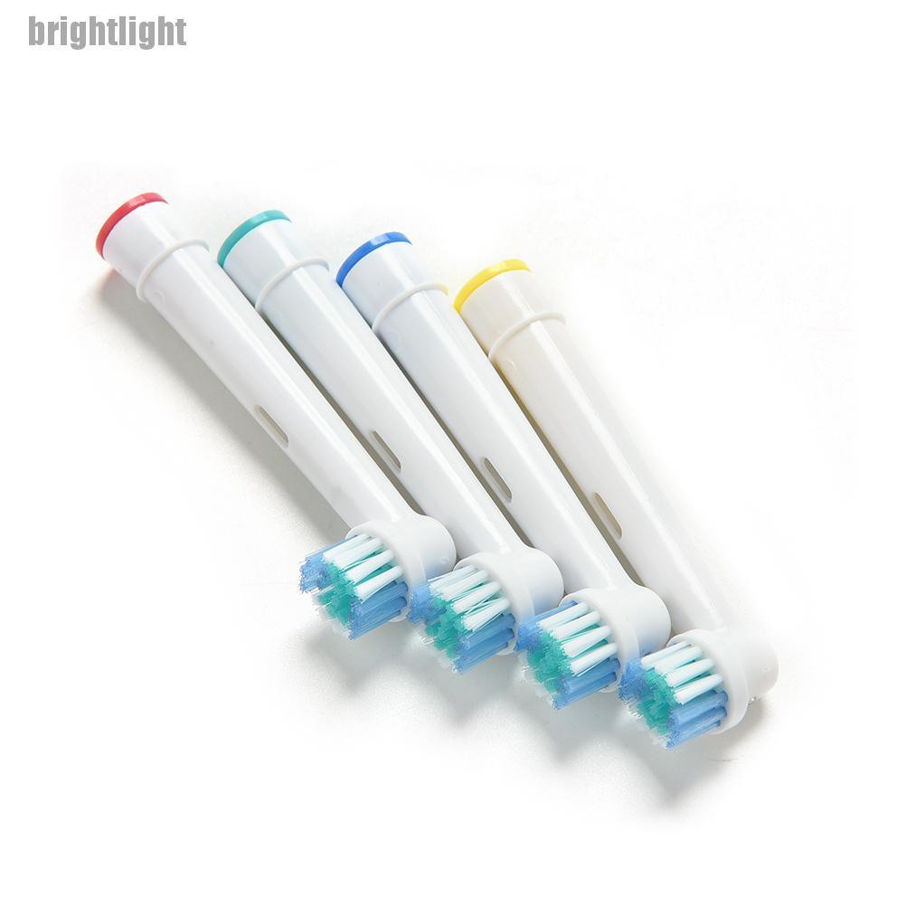 Set 4 Đầu Bàn Chải Đánh Răng Điện Eb17-4 Thay Thế Cho Braun Oral B