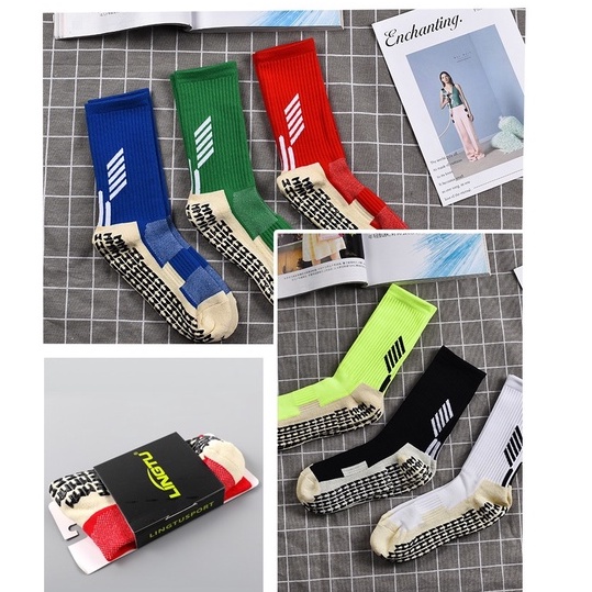 Vớ Đá Bóng Cổ Cao Đế Dày Chuyên Nghiệp Cho Nam