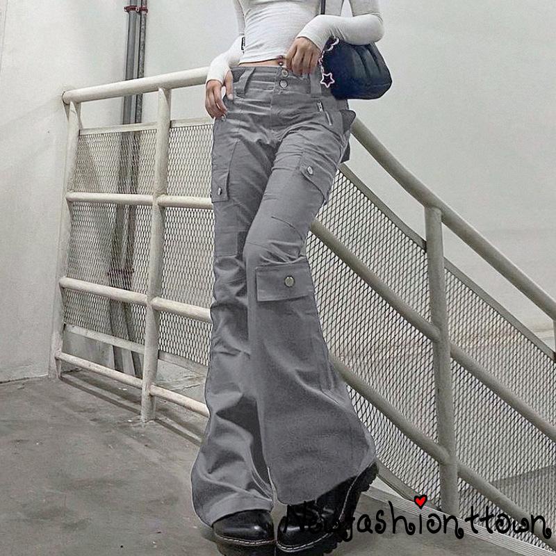 Quần Jeans Nữ Dài Lưng Cao Ống Bó Thời Trang Hàn