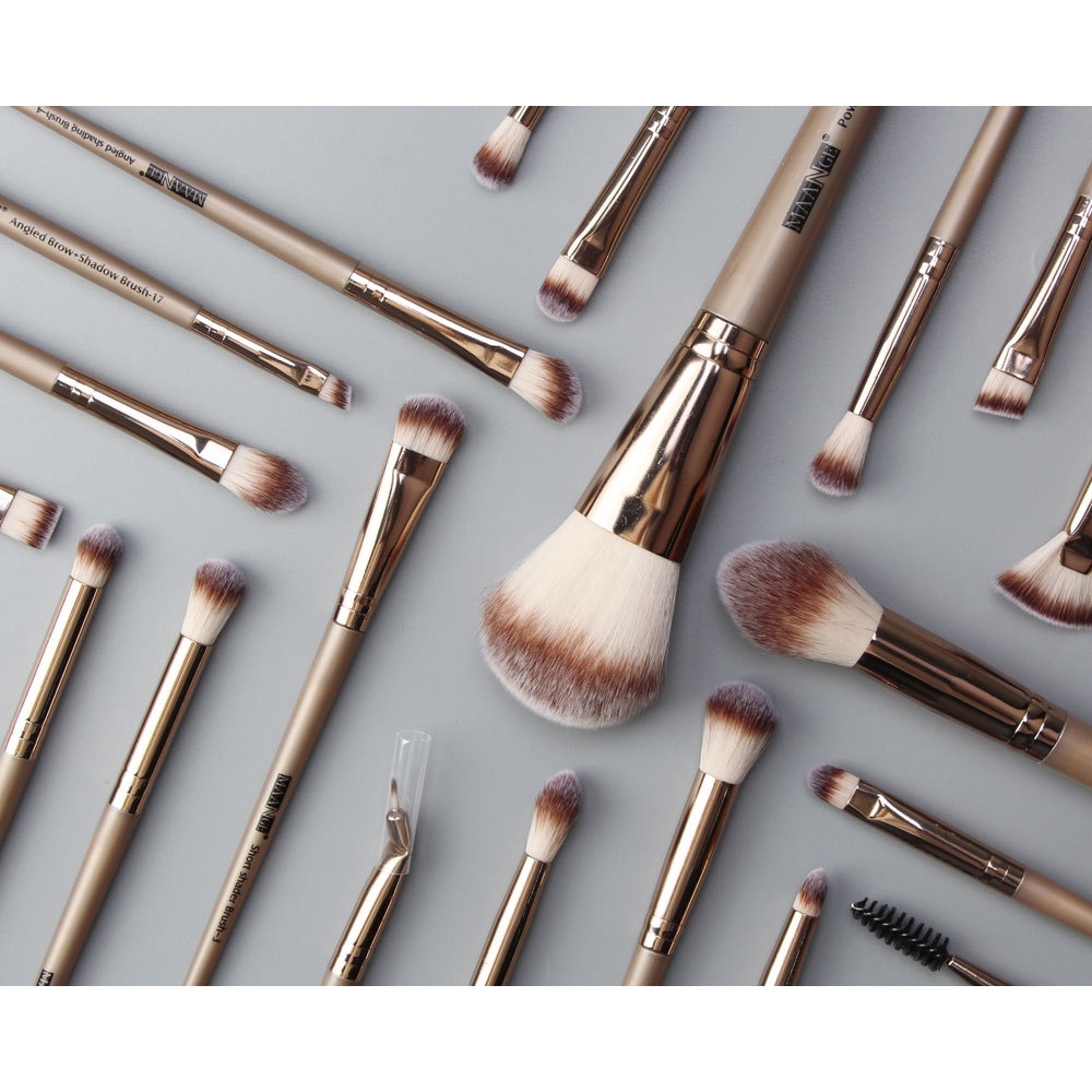 Bộ 20 cọ trang điểm highlight cao cáp MAANGE - hàng xịn xò