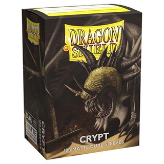 Bọc bài standard size dragon shield: dragon shield - standard size sleeves - crypt - dual matte