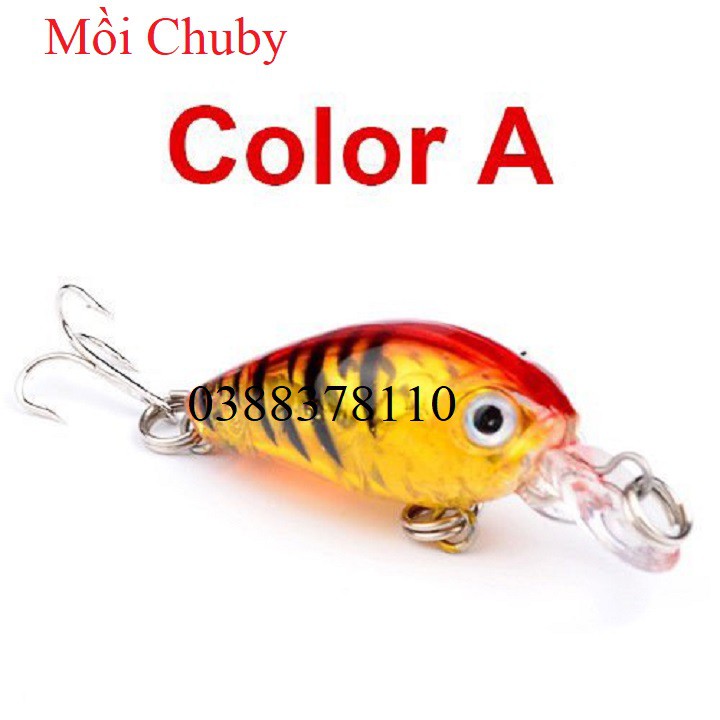 Cá Giả Câu, Mồi Chuby Chuyên Dùng Câu Lure Cao Cấp - MG 6