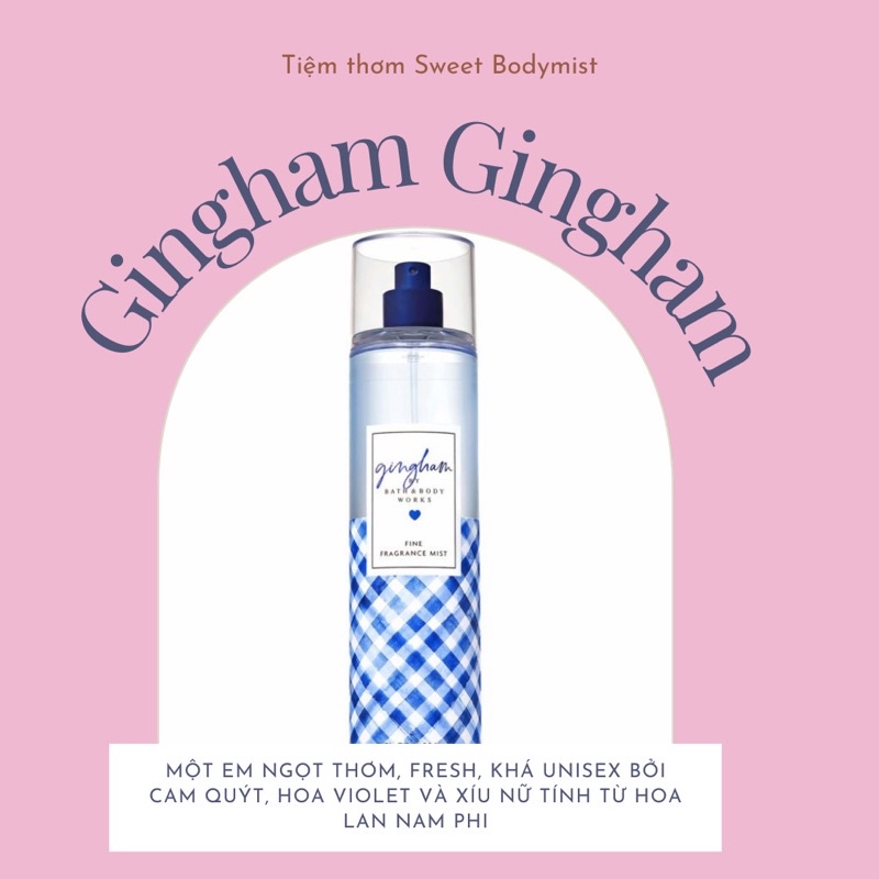 BODYMIST XỊT THƠM TOÀN THÂN CHIẾT 10ml