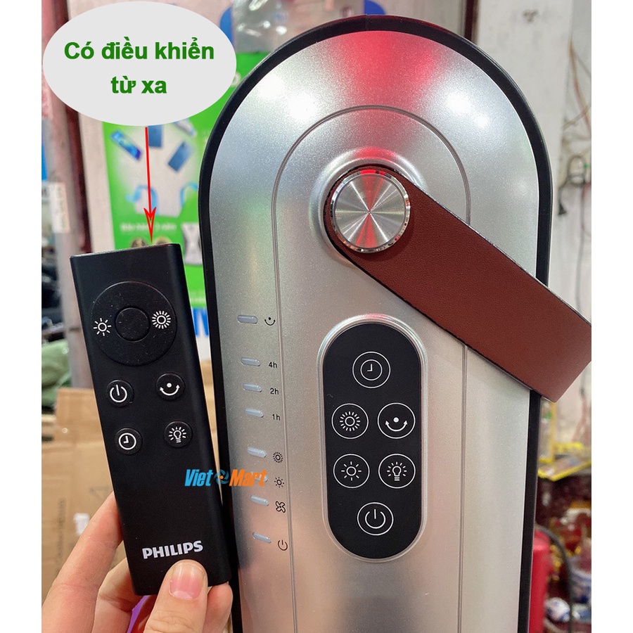 Quạt Sưởi Gốm Philips AHR2142FD Điện Tử Có Điều Khiển Từ Xa Công Suất 2000W Làm Ấm Phòng Nhanh