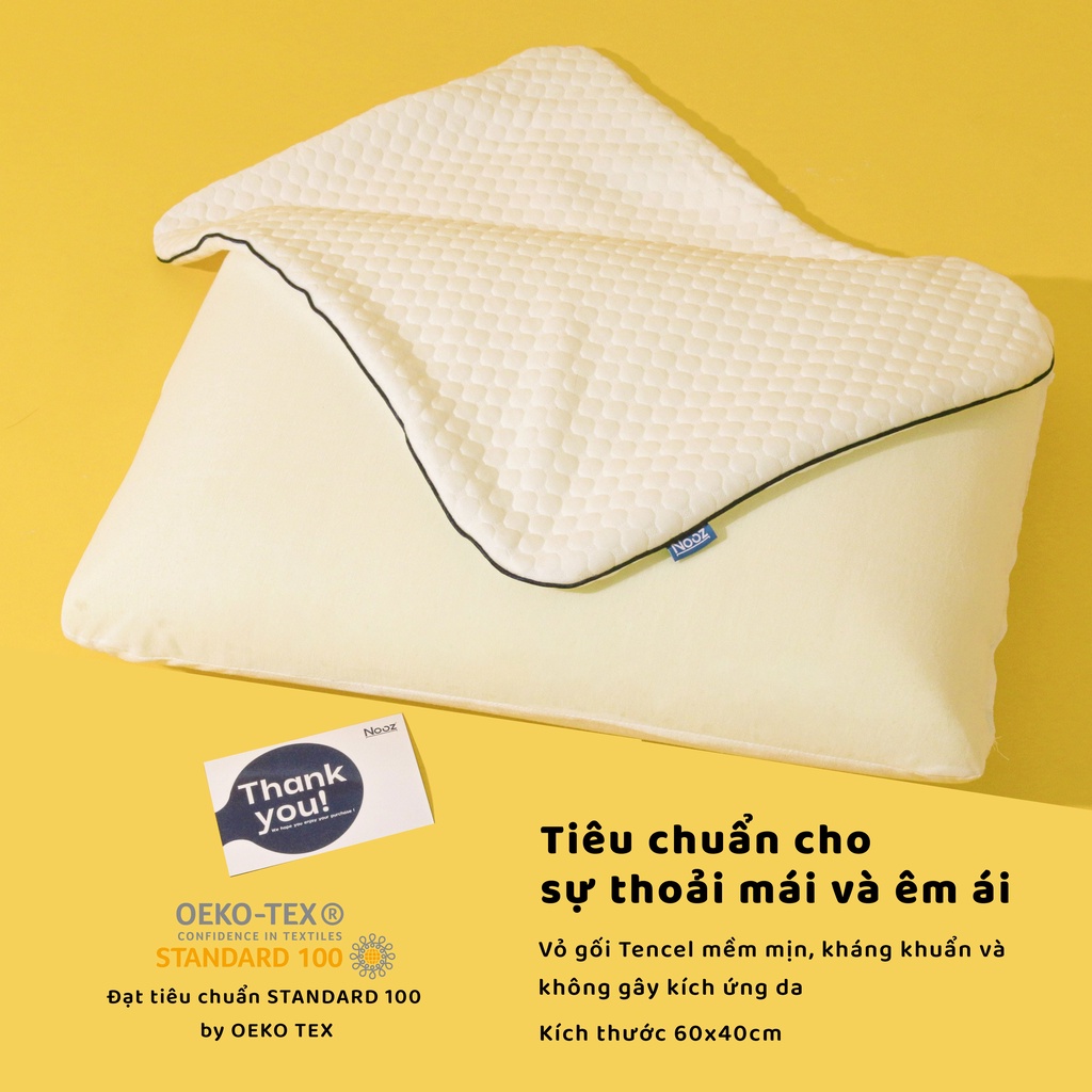Vỏ Thay Thế Gối Nooz Home Goods Mềm Mịn Kháng Khuẩn Và Không Gây Kích Ứng Da