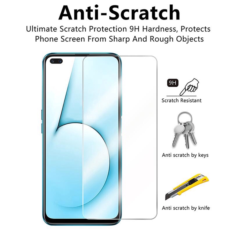 Miếng dán kính cường lực bảo vệ màn hình cho OPPO Realme X50 5G X / X50 pro A5S / A7 F1s / f7 / f5 / F11 / F11 A9 / A59