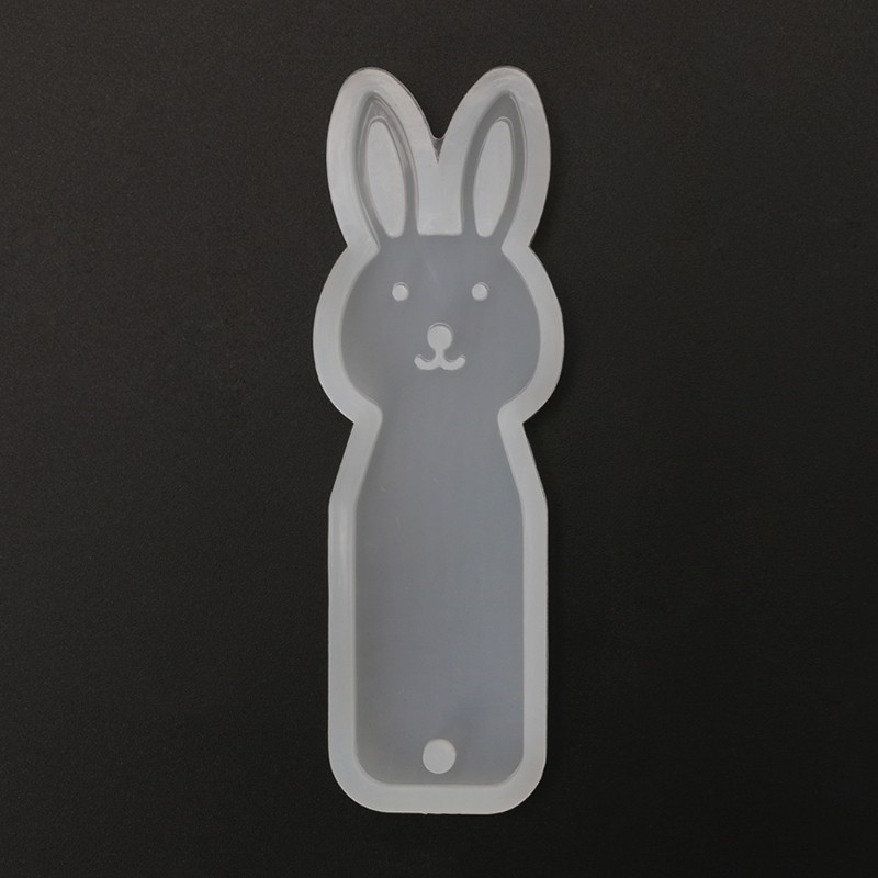 Khuôn silicon làm đồ trang sức đa năng hình con thỏ xinh xắn