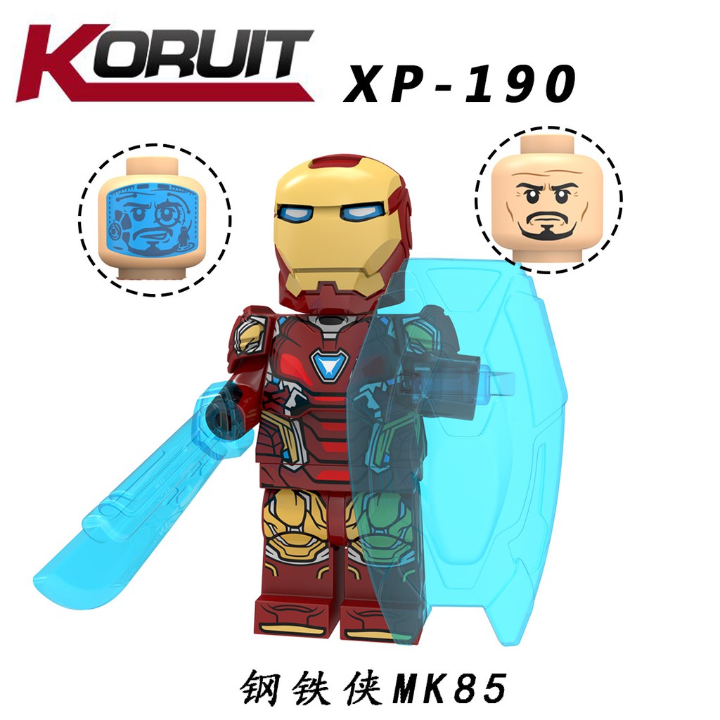 Minifigures Các Nhân Vật Siêu Anh Hùng Mẫu Mới Ra Iron Man MK50 MK85 Hulk KT1026