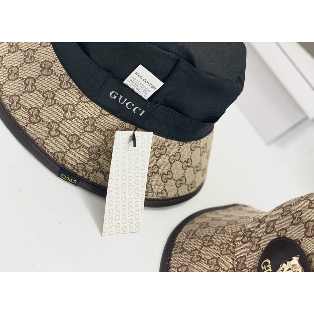 MŨ BUCKET GUCCI SÓI THỜI TRANG